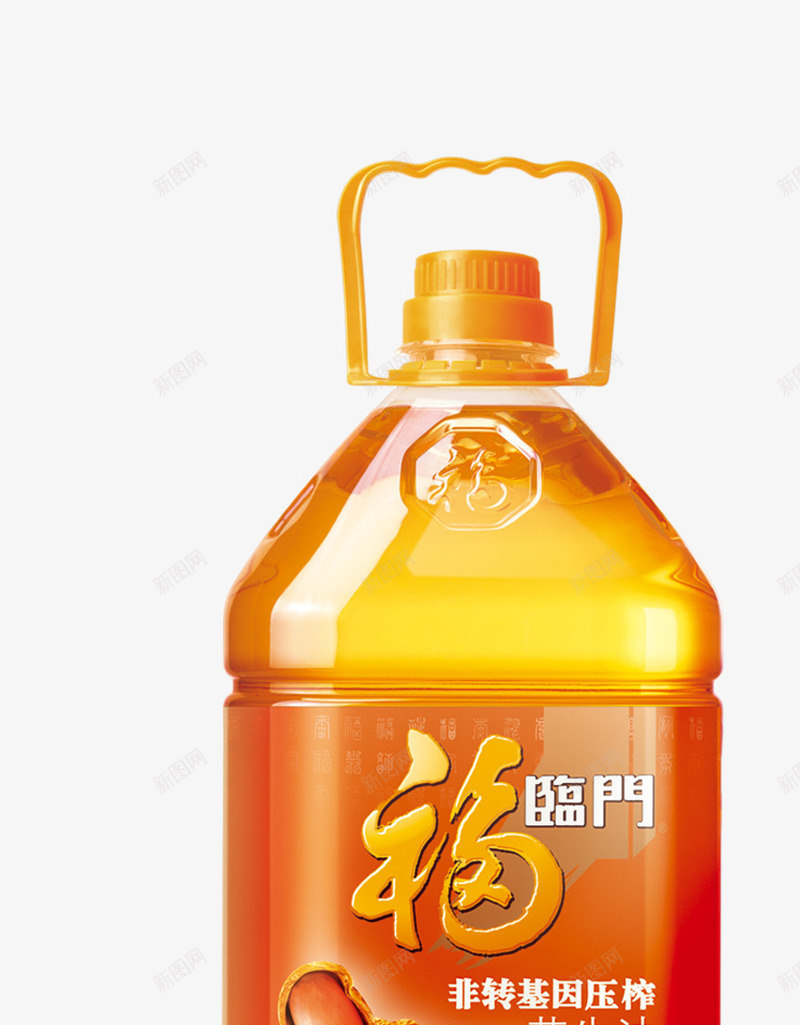 一桶福临门花生油png免抠素材_88icon https://88icon.com 一桶 实物 福临门 花生油