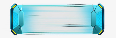冰蓝色透明边框图标图标