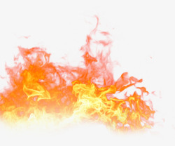旺火火焰火花红色火焰装饰高清图片