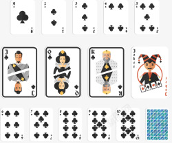 卡牌游戏扑克牌高清图片