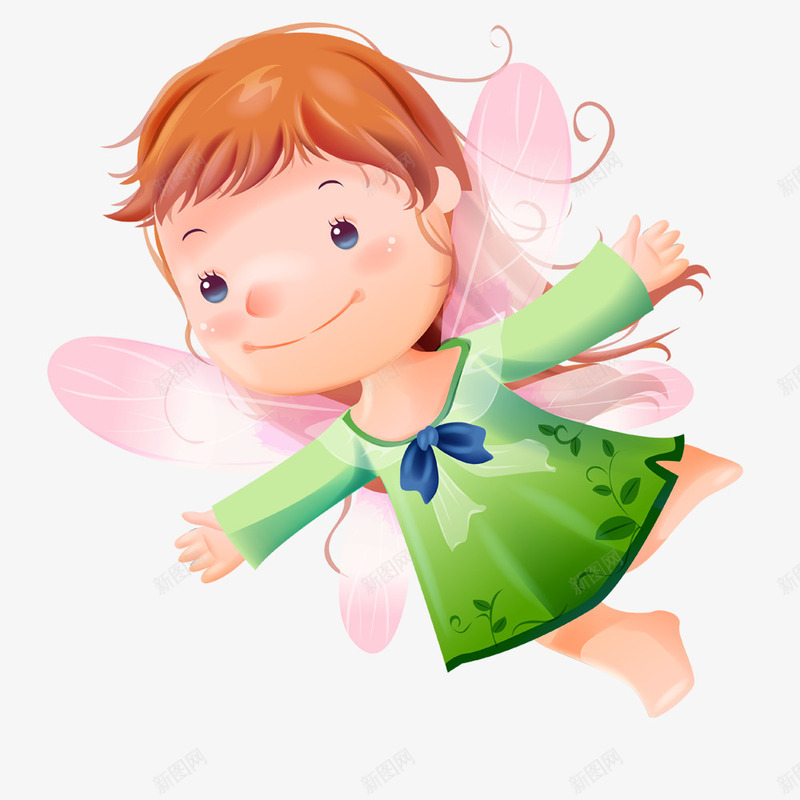 飞翔的花仙子png免抠素材_88icon https://88icon.com 儿童生活节 创意 小女孩 手绘 插画设计 花仙子 飞翔