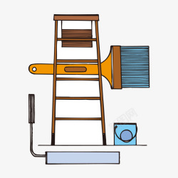 装修工具矢量图素材