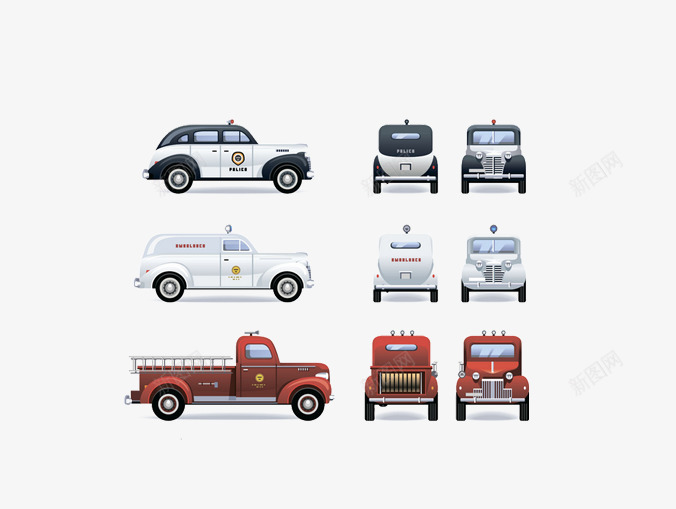 认识各类消防车png免抠素材_88icon https://88icon.com 119消防日宣传用 安全无小事 消防在身边 消防车 生命安全至上