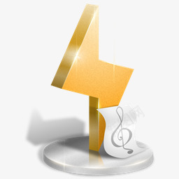 卡通闪电图标图标