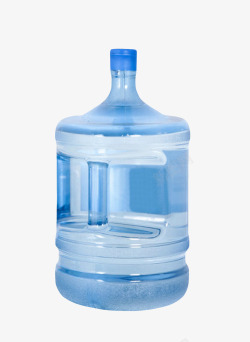 透明解渴带提手的桶装塑料瓶饮用素材
