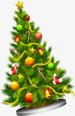圣诞家聚惠圣诞树主题大聚惠高清图片