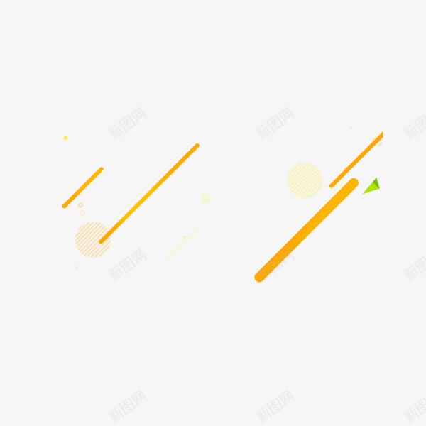 黄色斜线png免抠素材_88icon https://88icon.com 几何 斜线条 科技 简约 装饰背景