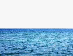 海平线泛起微波的海面高清图片