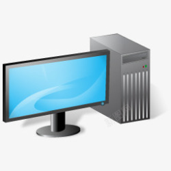 电脑类工作站计算机硬件和网络素材