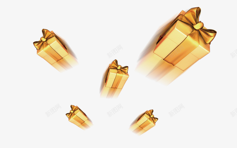 飞上来的金色礼盒png免抠素材_88icon https://88icon.com 促销 冲击 惊喜 抽奖箱 满天飞的礼盒 礼物 礼物包装 飞上来的金色礼盒