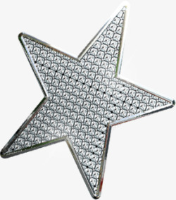 钻石五角星饰品素材