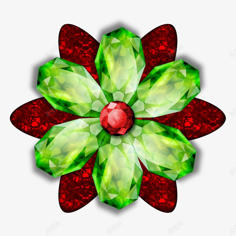 花png免抠素材_88icon https://88icon.com 小清新 花 钻石