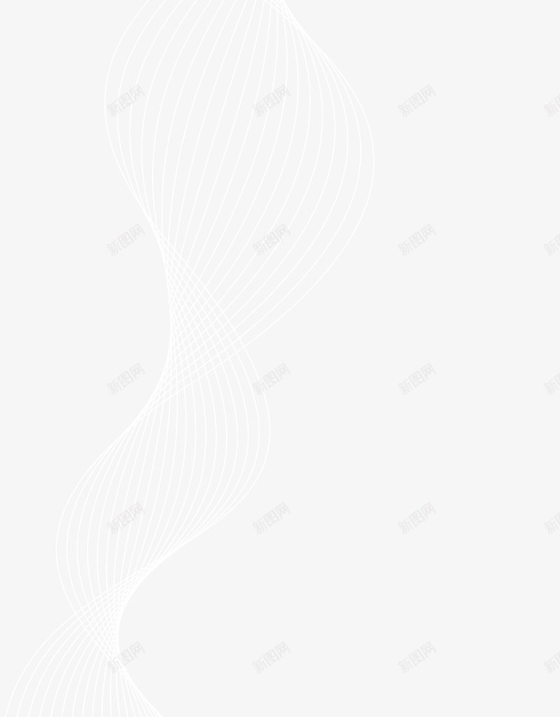 白色清新曲线png免抠素材_88icon https://88icon.com 扭曲线条 波形纹理 清新纹理 白色曲线 简约弧线 装饰图案