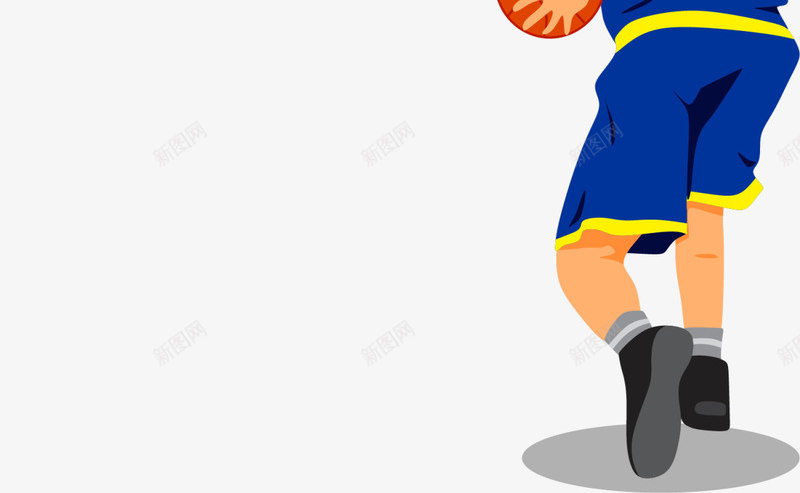 水彩卡通球框灌篮png免抠素材_88icon https://88icon.com 体育 打篮球 灌篮 球框 球类运动 球赛 竞技 锻炼