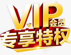 账户vip特权VIP专享特权高清图片