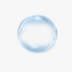 水晕透明小泡泡高清图片