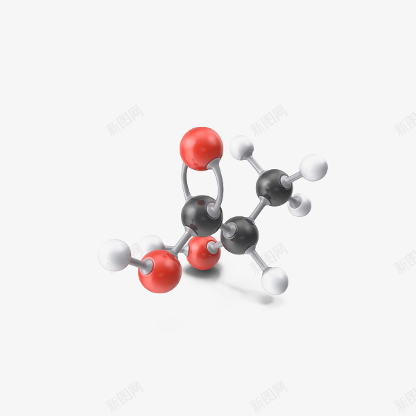 乳酸分子png免抠素材_88icon https://88icon.com 乳酸 分子 生化医疗 生物化学 结构