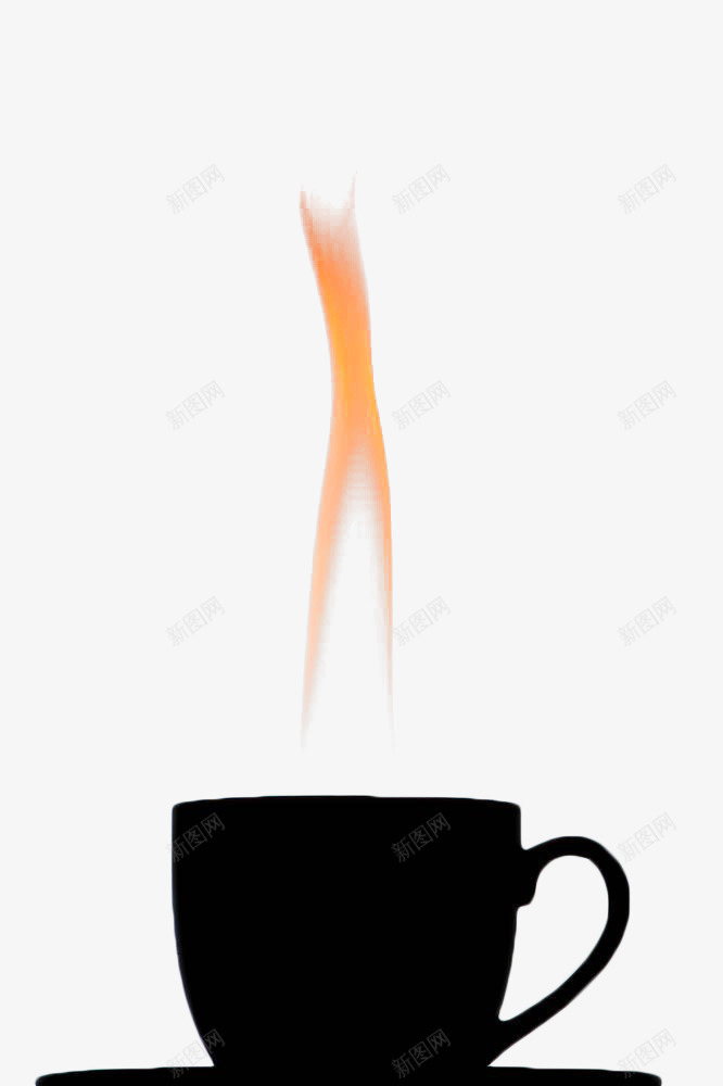 燃烧的火焰png免抠素材_88icon https://88icon.com 冰与火 冰火两重天 杯子 水杯 火焰 燃烧 黑色