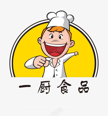 餐饮行业食品矢量图卡通餐饮行业LOGO图标图标