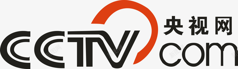 着名企业商标CCTV央视网logo矢量图图标图标