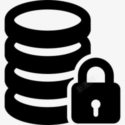 服务器安全安全数据库图标高清图片