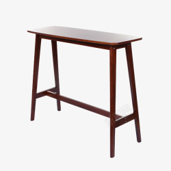 棕色高脚桌素材