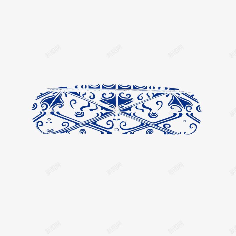 青花花纹古典纹样蓝色云png免抠素材_88icon https://88icon.com 中国风 云纹 古典纹样 甲骨 背景墙 花纹 蓝色 青花