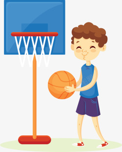 矢量打篮球的人运动健身打篮球的人矢量图高清图片