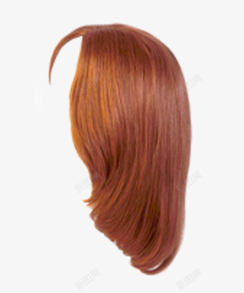 棕色女士头发发型装饰假发png免抠素材_88icon https://88icon.com 假发 发型 头发 女士 棕色 装饰