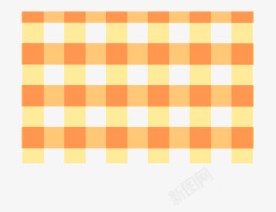 方形格子纹路橙色格子纹理高清图片