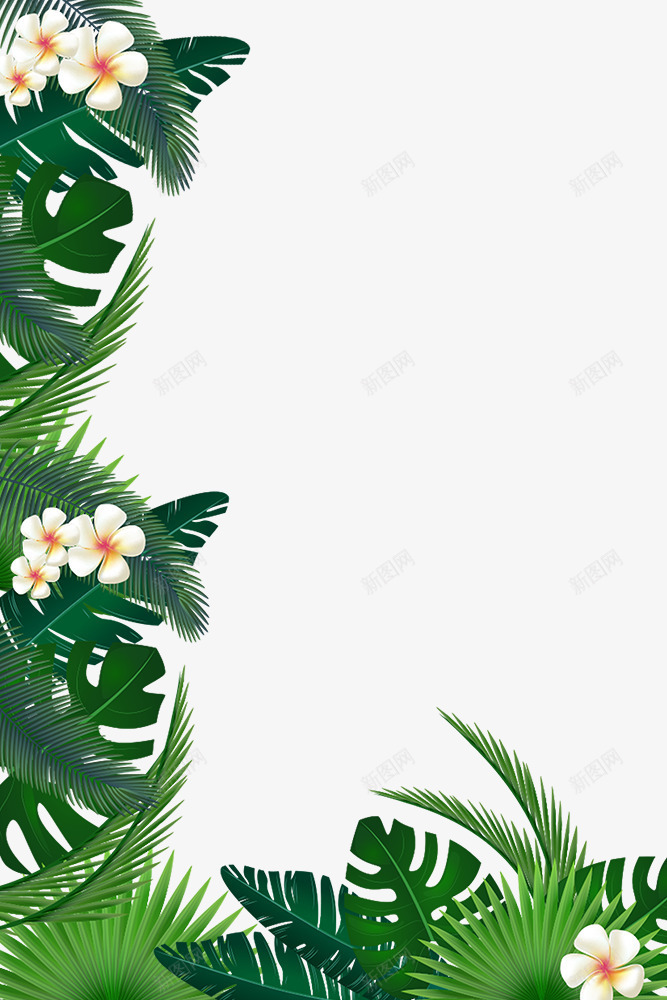 花草边框小清新背景psd免抠素材_88icon https://88icon.com 小清新 小清新背景 手绘树叶 手绘画 手绘花朵 手绘花草 树木植物 花朵装饰 遮罩边框 飘扬框 飘扬边框