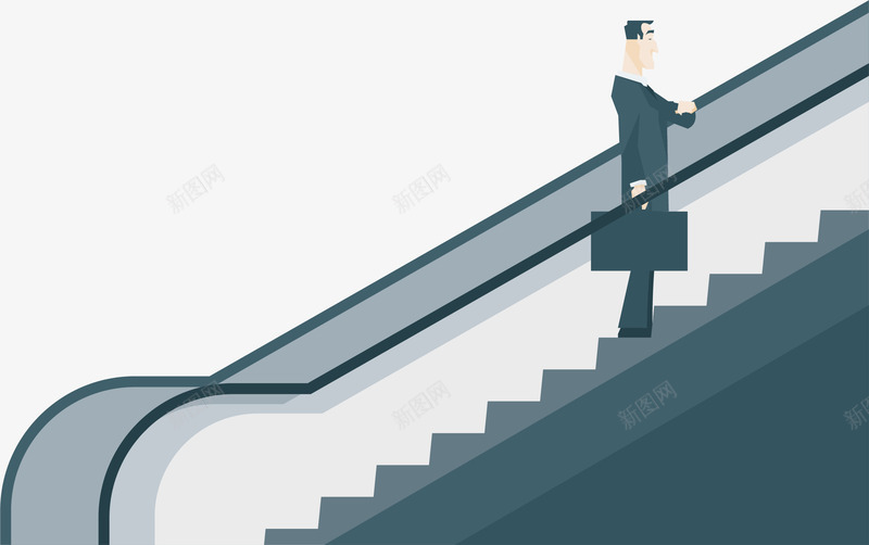 赶飞机的商务人士png免抠素材_88icon https://88icon.com 上楼 人爬楼梯 台阶 商务 手扶梯 手拿飞机 楼梯 看手表 自动扶梯 走楼梯 赶时间 赶飞机 阶梯