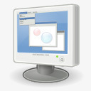 PC液晶显示器监控计算机屏幕显素材