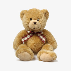 坐着的泰迪熊实物坐着的泰迪熊元素高清图片