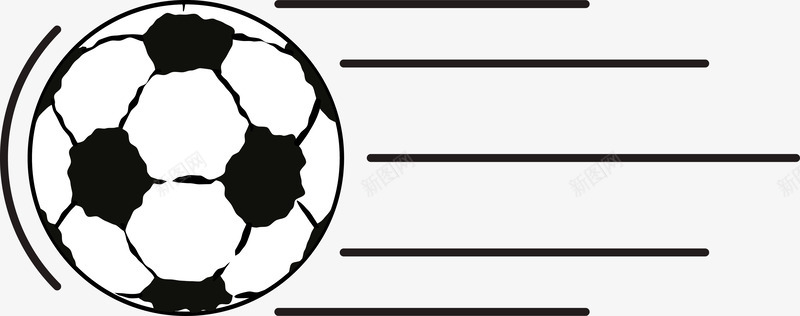 手绘篮球徽章飞起的足球图标图标