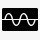 波高频率简单的黑色iphonemini图标图标