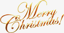 圣诞节文字欧式复古花纹合成文字圣诞节快乐高清图片