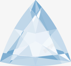 几何透明三角珠宝钻石素材