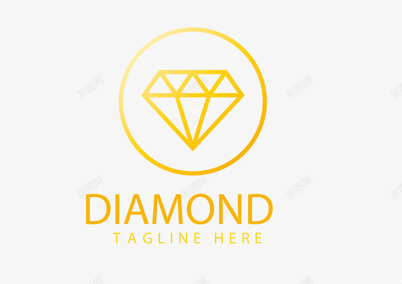 简约高贵金色钻石png免抠素材_88icon https://88icon.com 金色 金色素材 钻石 钻石素材 高贵