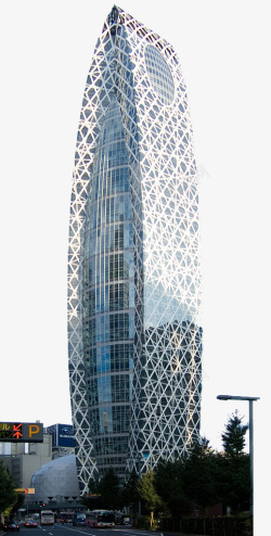 日本大楼俯瞰Mode学园虫茧大厦高清图片