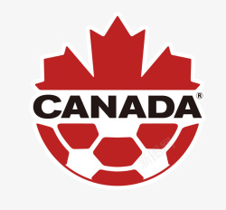 加拿大标志加拿大足球队图标高清图片