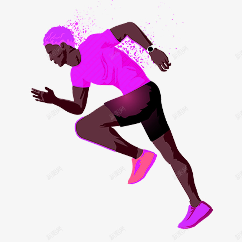 紫色健康运动跑步的人剪影png免抠素材_88icon https://88icon.com png设计免抠图 人物 健康 剪影 无 无背景 紫色 装饰 装饰艺术 跑步 运动 运动健康 锻炼身体