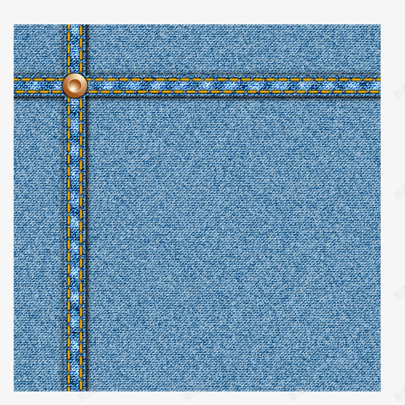 蓝色牛仔布料背景png免抠素材_88icon https://88icon.com 布料 服饰 牛仔布 背景