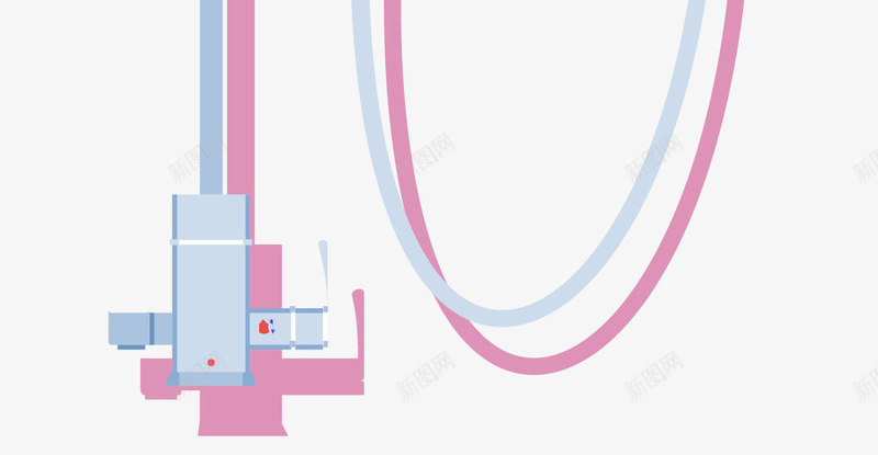 热水器花洒卡通风格矢量图eps免抠素材_88icon https://88icon.com 卡通浴室 卡通风格 浴室用品 浴室设备 热水器 热水器卡通 矢量图 矢量浴室 花洒