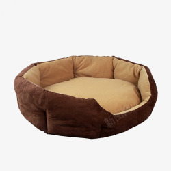 棕色沙发型猫窝素材