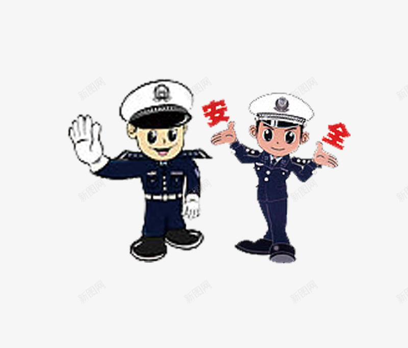 安全出行交警警察png免抠素材_88icon https://88icon.com 交警 出行 安全 安全出行 注意安全 警察