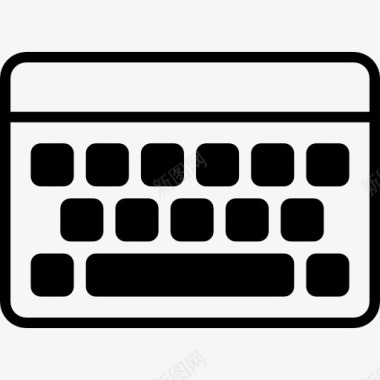 计算机键盘图标图标