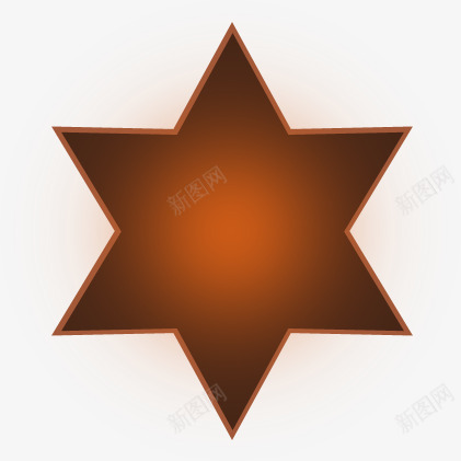 电脑制作红色六角星png免抠素材_88icon https://88icon.com 制作 电脑 红色