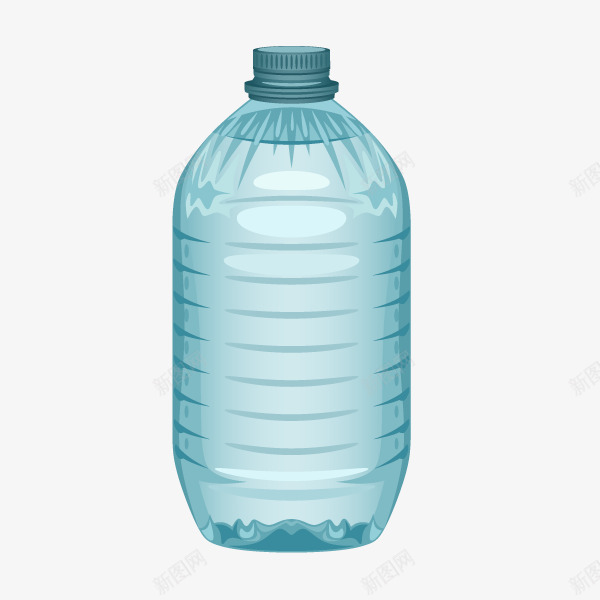 卡通矿泉水水瓶饮料瓶装饰png免抠素材_88icon https://88icon.com 卡通简约纯净水水瓶 塑料容器 水 海报设计 矿泉水 矿泉水瓶 纯净水 饮料瓶子