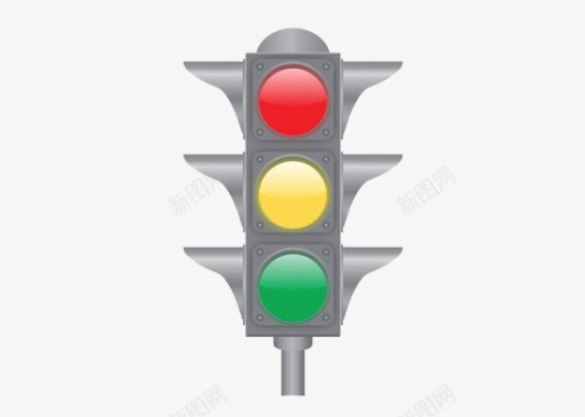 传输红绿灯交通灯信号灯图标图标